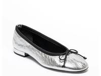 Barbara Flat Silver Metallic view