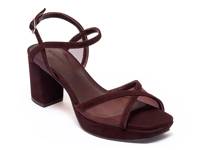 Celeste Platform Sandal Chocolate Wine view