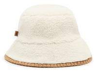 Fluff Scalloped Bucket Hat Off White view