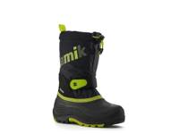 Waterbug 5 Waterproof Snow Boot - Kids' Black/Green view