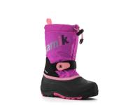 Waterbug 5 Waterproof Snow Boot - Kids' Pink/Black view