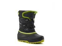 Lukeez Snow Boot - Kids' Grey/Black/Green view
