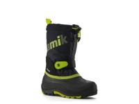 Waterbug 5 Waterproof Snow Boot - Kids' Black/Green view