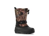 Waterbug 5 Waterproof Snow Boot - Kids' Brown/Black Camo view