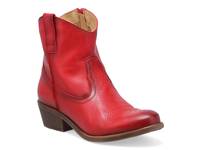 Carlitos Western Bootie Red Leather view