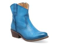 Carlitos Western Bootie Indigo Leather view