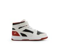Rebound Layup High-Top Sneaker - Kids' Black view