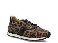 Miley 04 Sneaker - Women's Black Leopard Print Leather view