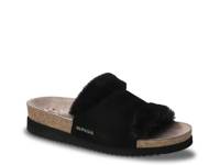 Hemeline Slide Sandal - Women's Black view