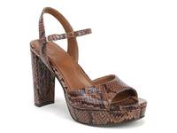 Marigold Platform Sandal Dark Brown view