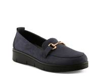 Cashmeran Wedge Loafer Navy view
