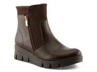 Sacompa Wedge Bootie Dark Brown view
