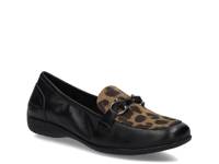 Fenja 40 Loafer - Women's Black Leopard Print Leather view