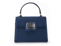 Flora Clutch Navy view