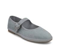 Miluna Mary Jane Flat Powder Blue view