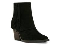 Odessa Waterproof Western Bootie Black Suede view
