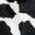 Safari Hobo Bag Black/White Cow Print view