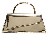 Aellaxiaax Satchel Gold Metallic view