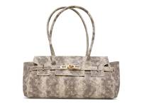 Latissee Shoulder Bag Beige Snake Print view