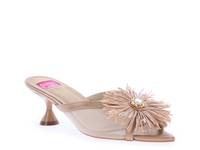 Nicole Sandal Beige Leather view