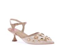 Rebecca Pump Beige Leather view