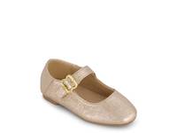 Maeve Michaela Mary Jane Flat - Kids' Gold Metallic view