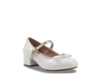 Bianca Bowey Mary Jane Flat - Kids' White view