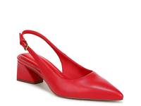 Racer Pump Poppy Red Leather view