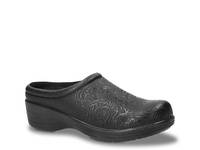 Beck Clog Black Tooling view
