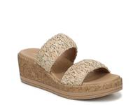 Resort Wedge Sandal Natural/Gold view