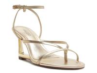 Frankie Wedge Sandal Platino view