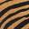 Gina Flat Multicolor Tiger Print Calf Hair Leather view