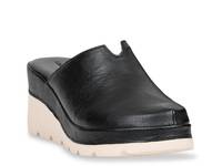 Alna Wedge Clog Black view