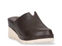 Alna Wedge Clog Dark Brown view