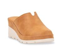 Alna Wedge Clog Tan view
