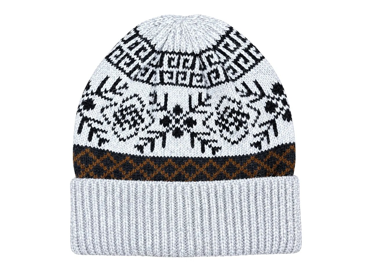 Knit Fairisle Beanie