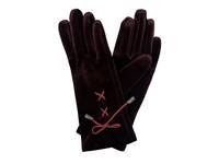 Velvet Gloves Burgundy view