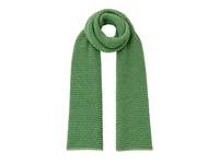 Two Tone Knit Scarf Green view