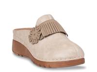 Cooper Wedge Clog Sand view