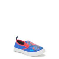 Toddler Boys' Spiderman Slip-On Sneaker BLUE/RED view