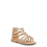Toddler Girls' Lil Maya Gladiator Sandal Metallic view