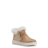 Toddler Girls' Lil Pearl Glitter Sneaker Bootie GOLD view