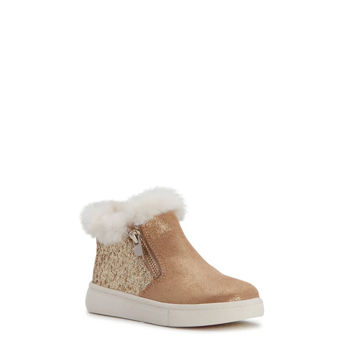 Kelly & Katie Toddler Girls' Lil Pearl Glitter Sneaker Bootie