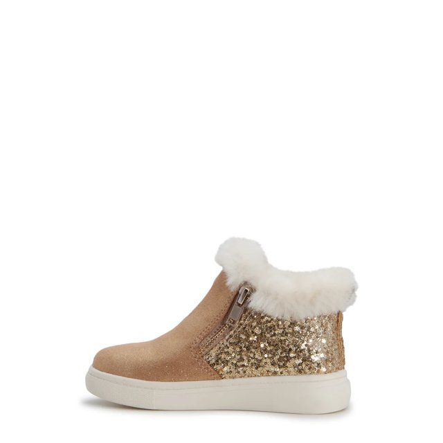 Toddler Girls' Lil Pearl Glitter Sneaker Bootie