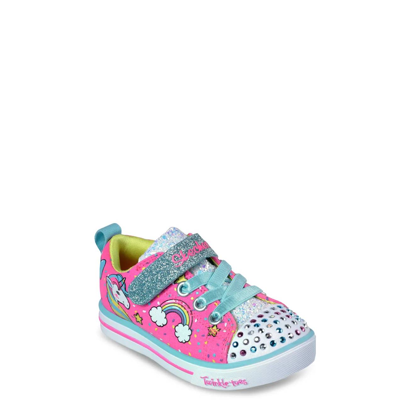 Skechers Infant Girls' Twinkle Toes Unicorn Craze Sneaker