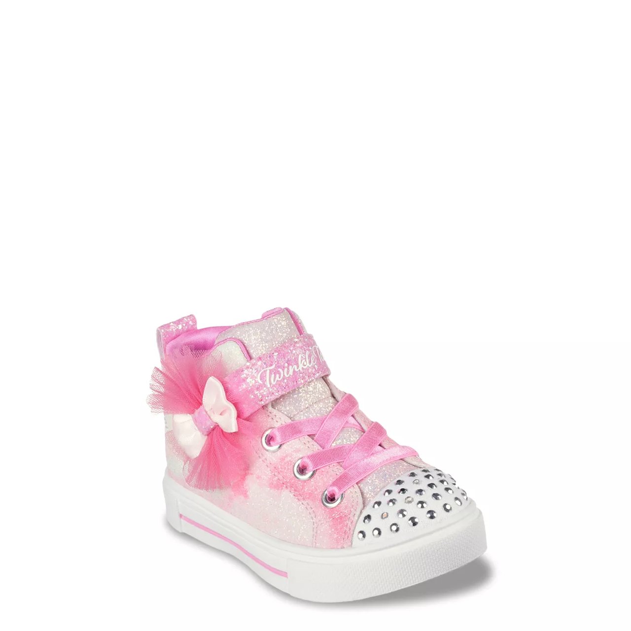 Toddler Girls' Twinkle Toes®: Twinkle Sparks - Glitter Cloud High Top Sneaker