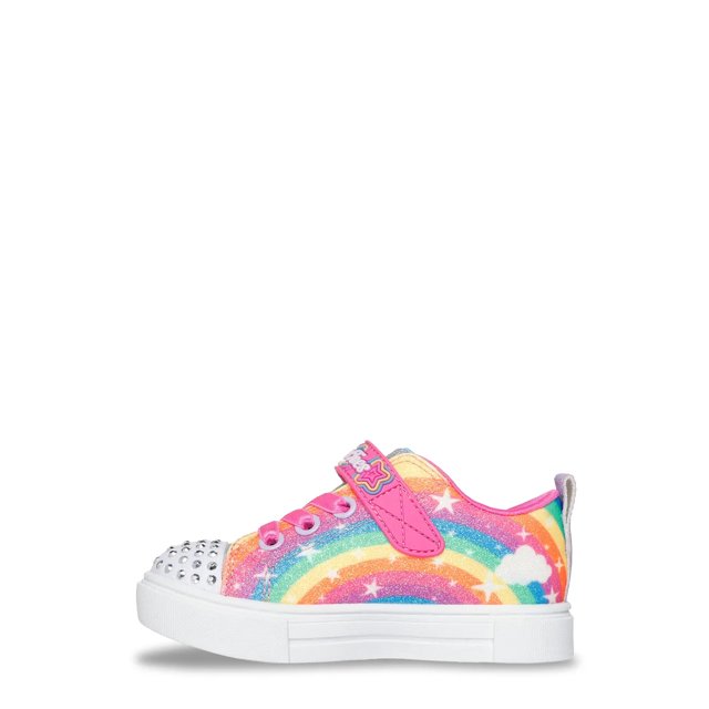 Toddler Girl's Twinkle Sparks Glitter Rainbow Sneaker