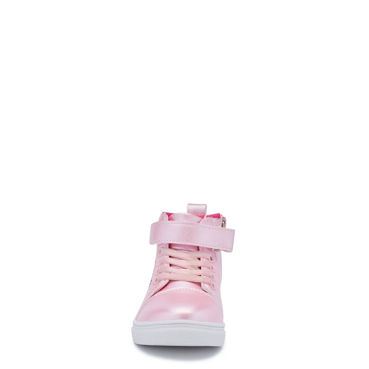 Youth Girls' Reverse Sequin High Top Sneaker