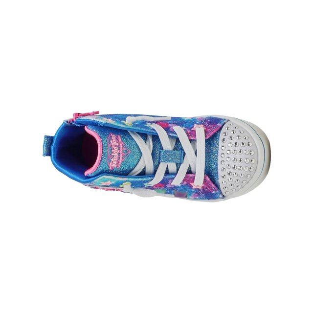 Skechers Toddler Girls' Twinkle Toes: Twi-Lites 2.0 - Unicorn Glam