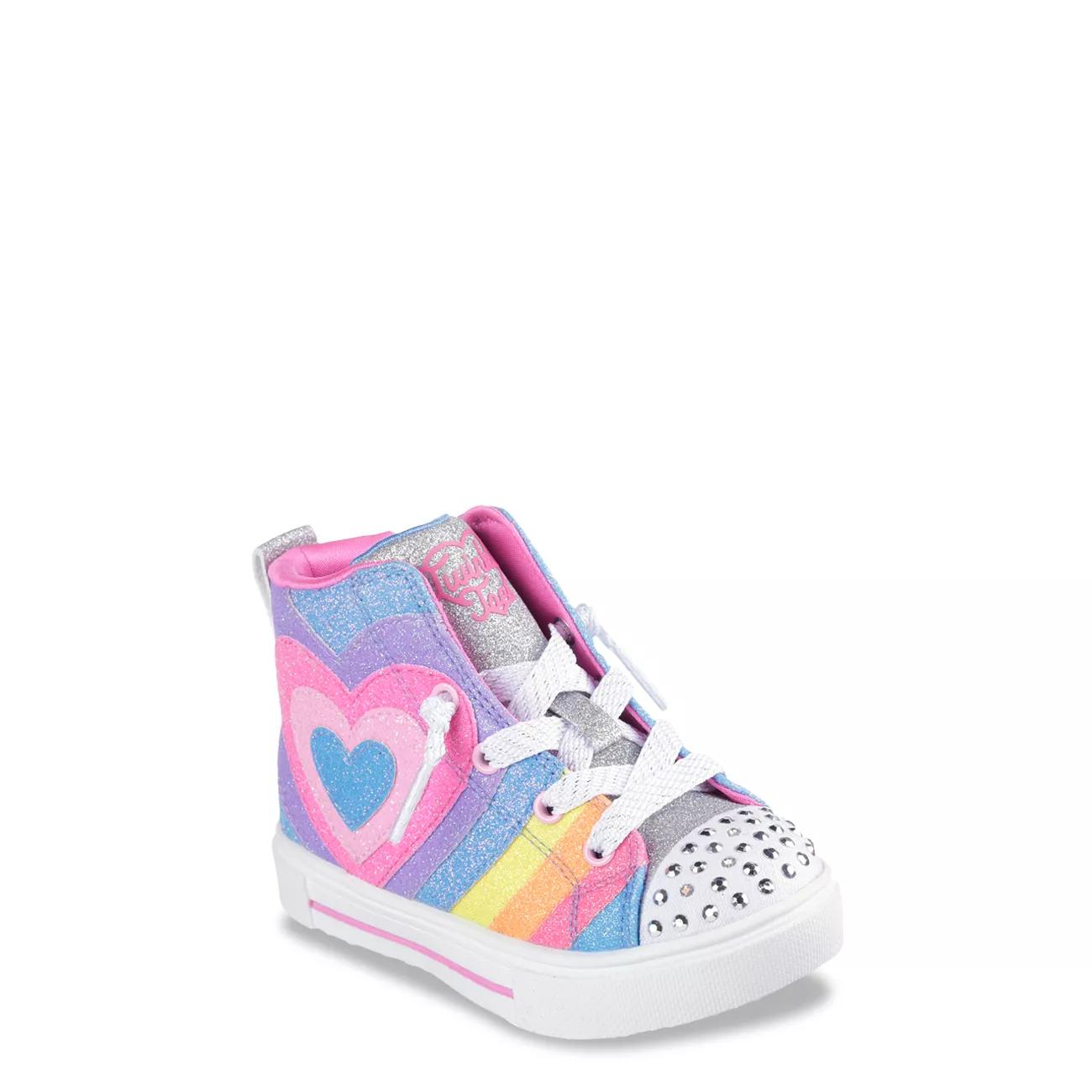 Skechers Toddler Girls' Twinkle Toes: Twinkle Sparks Heart Pop